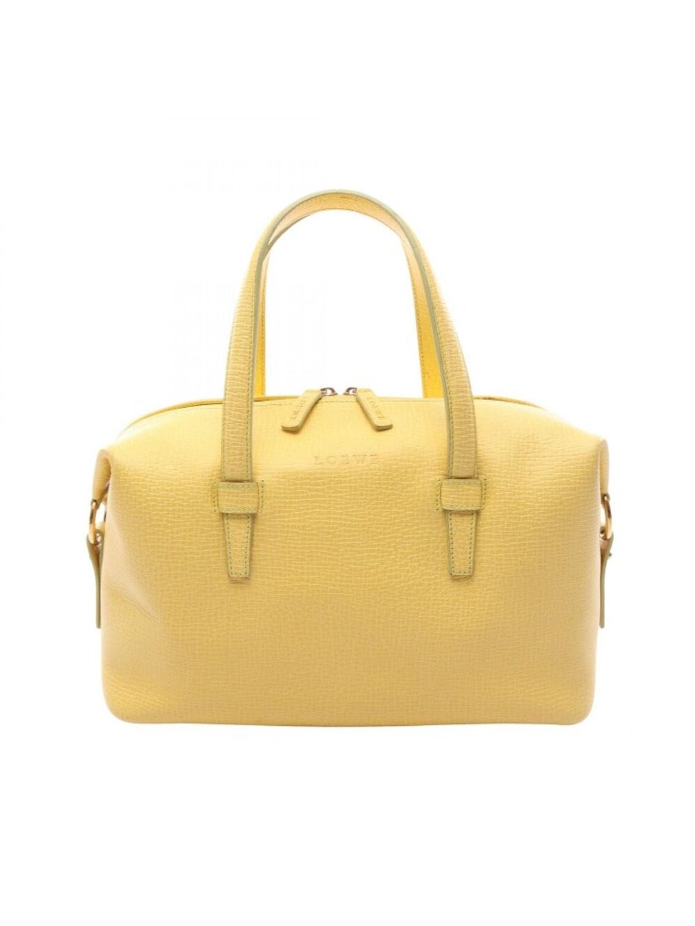 Loewe Handbag Yellow Leather